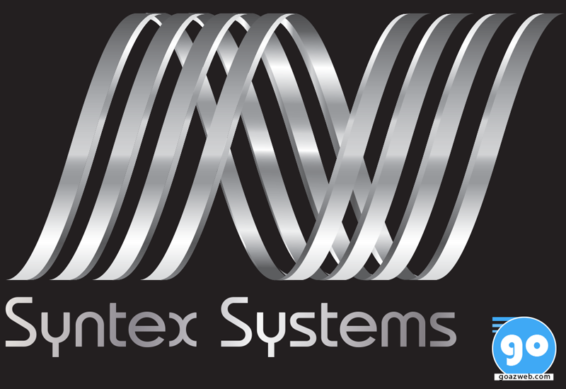 goAzWeb's tweet image. Syntex Systems logo. How many hours do you think was needed to construct this logo?