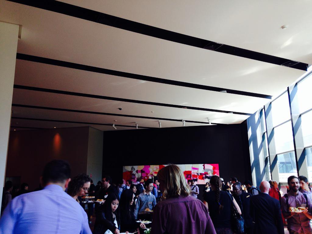 Eng_Victoria's tweet photo. Graduate engineers busy networking with their peers and industry at the #eagradconference http://t.co/Yxs1aKrMRq