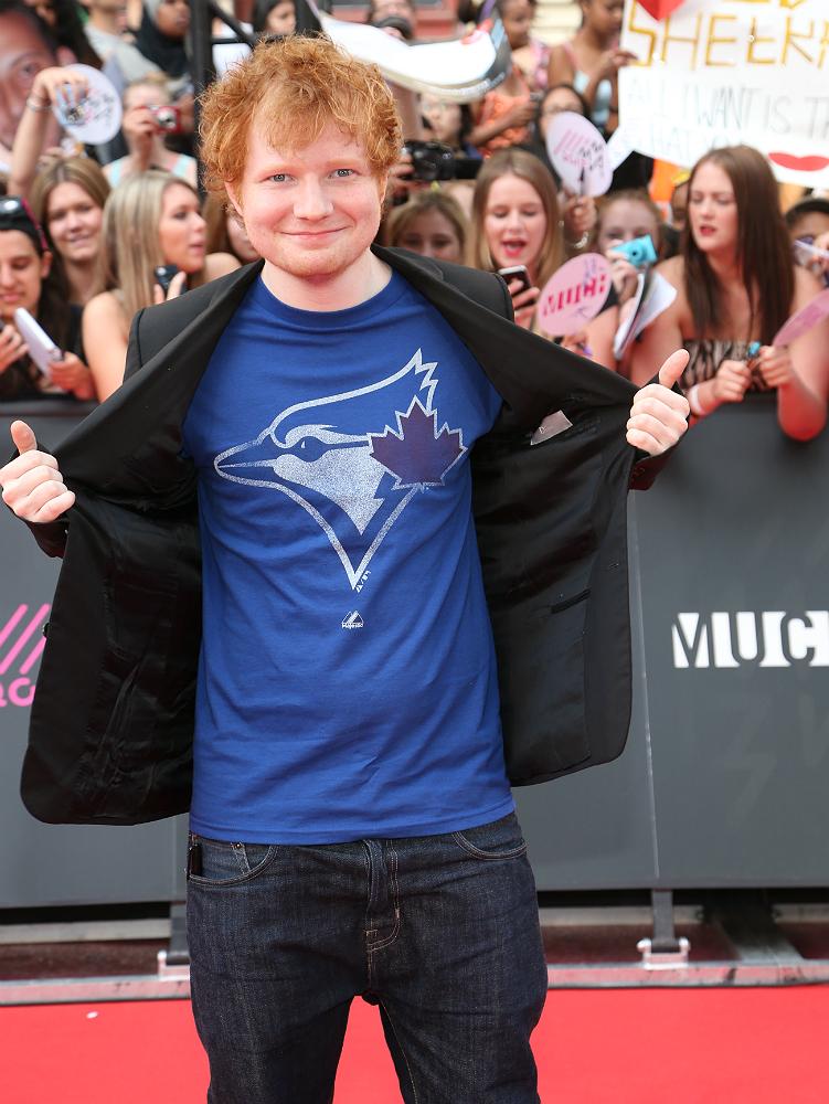 Much's tweet photo. Save your screams, but RT if you're excit-ED for your #MMVA co-host. (See what we did there? Because his name is ED.) http://t.co/TfJ187afc3