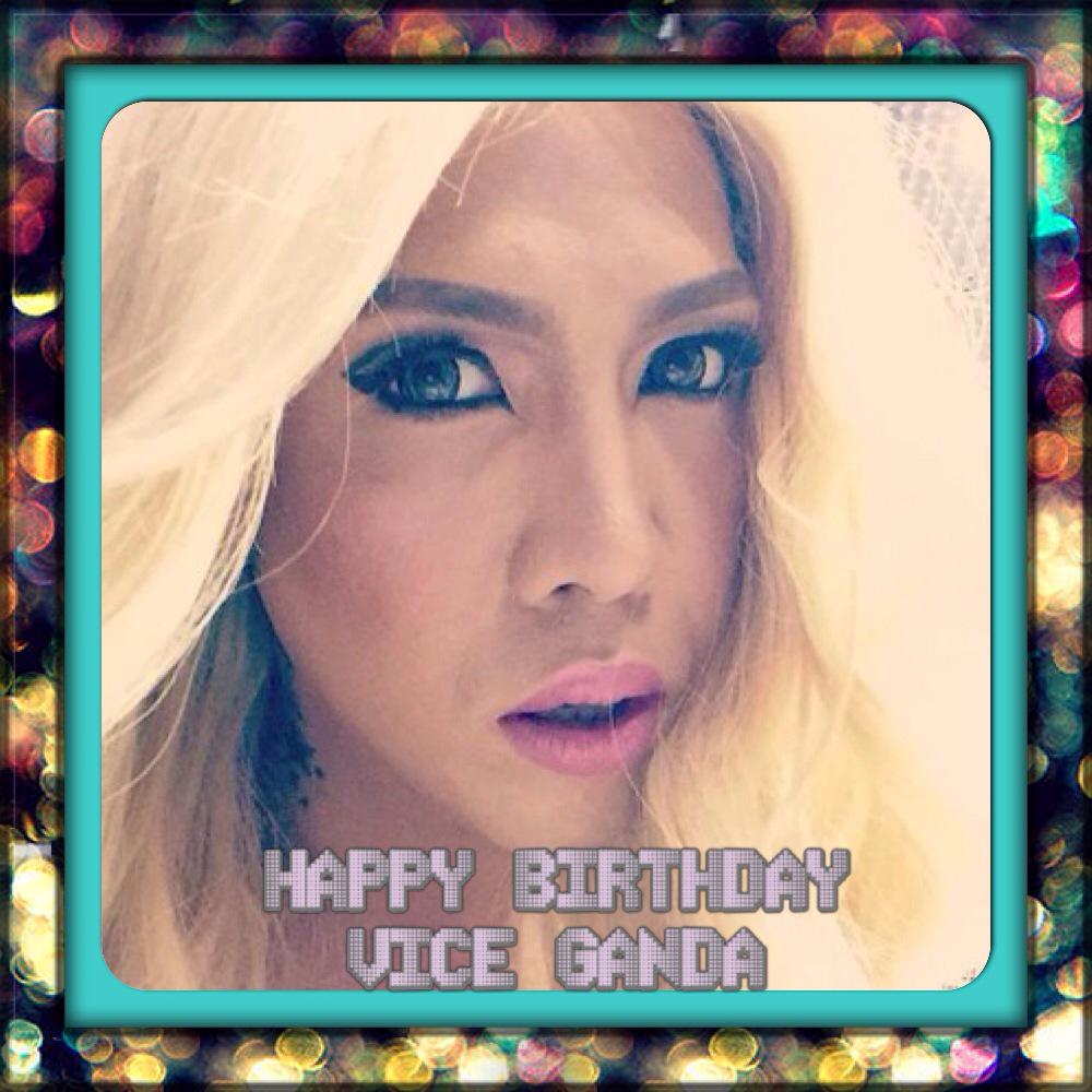 Happy Happy Birthday Unkabogable Jose Marie \"Vice Ganda\"Borja Viceral:-) 