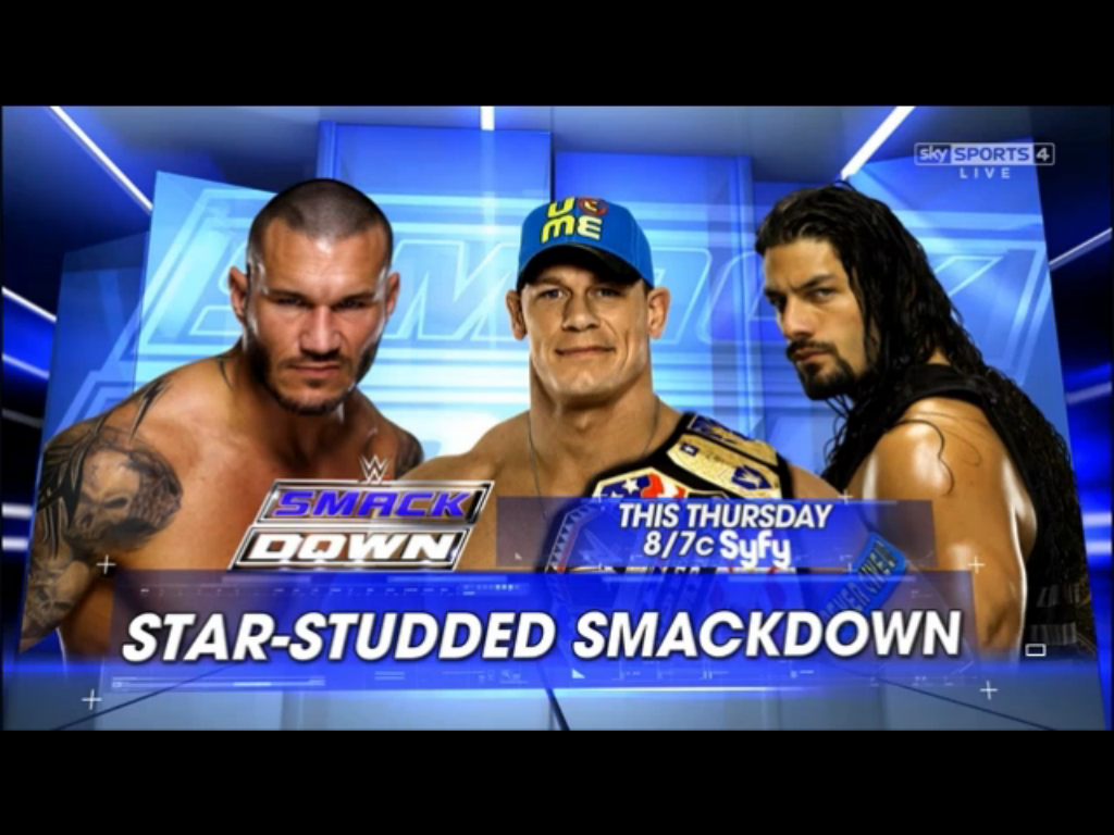 NumberOneRoman's tweet photo. #SmackDown http://t.co/oi5BdhEnMC