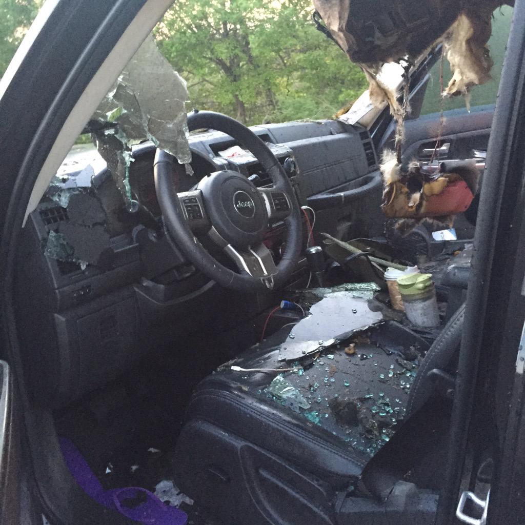 Bre’s exploding jeep xyzeeeblogs