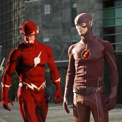Past and Present Generation. 
<a href="/JohnWesleyShipp/">John Wesley Shipp</a> <a href="/grantgust/">Grant Gustin</a>