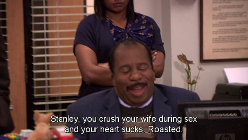 meaghaph0ne's tweet photo. boom roasted http://t.co/hFfYie9pyO