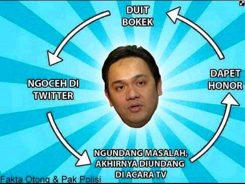 usmanandi's tweet photo. "@kristin23_40: fakta orang carik duit "!! [kurang kerjaan] #RIPFarhatAbbas http://t.co/VzgcoIdcP0"stasiun TVnya aja yg bego yg mau ngundang