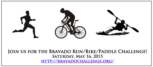 gotbravado's tweet photo. Join us for the Bravado Run/Bike/Paddle Challenge! #gotbravado2015
Saturday, May 16, 2015 
http://t.co/36XmaWTvzF http://t.co/KjH1l7t7fN
