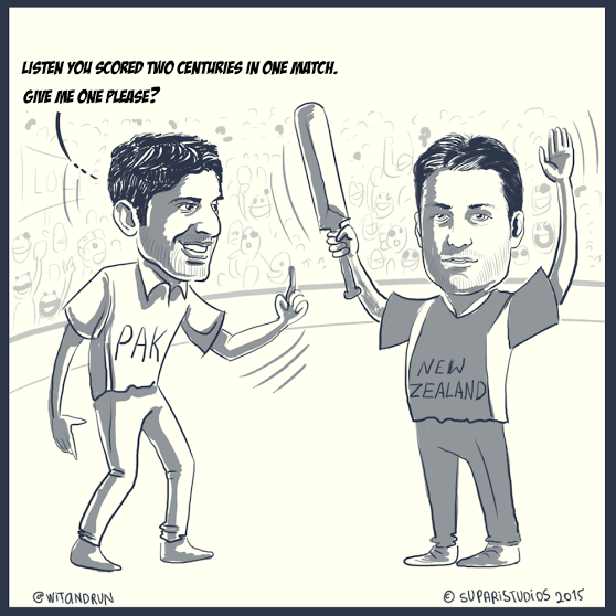 witandrun's tweet photo. As Misbah retires from ODIs.... #PakVsNZ #CWC2015 #CWC15 #Guptill #CricketWorldCup #MaukaMauka #WeGaveItBack #Cricket http://t.co/5wPPX6soC8