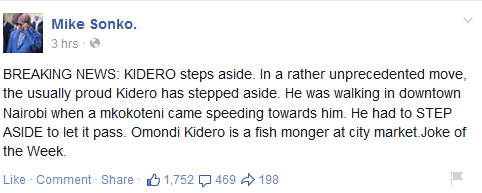 ShaffieWeru's tweet photo. Sonko really made me laugh yesterday! #PoliticsWithHumor
@MpashoNews
https://t.co/hc9VsAx8K2 http://t.co/JwiTZfikHd