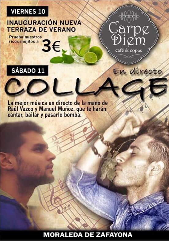 FansClub_LaTent's tweet photo. Tentadores Sábado 11Nuestro @RaulVazco en Carpe Diem ( Moraleda Granada) con su compañero Manu @COLLAGEPOP concierto! http://t.co/MyjAqjhiO4