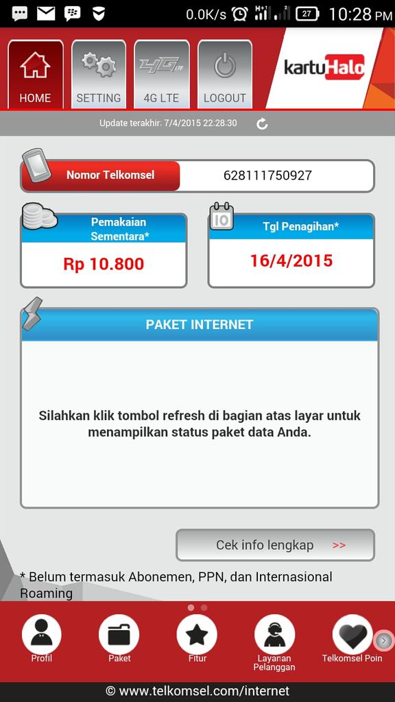 rio_wicak's tweet photo. @Telkomsel sudah, ttp tidak bisa, lwt app my telkomsel jg tdk bs http://t.co/ISOKUrned4