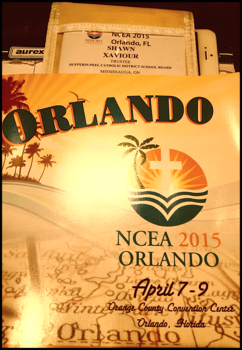 ShawnXaviour's tweet photo. At The National Catholic Educational Conference 2015! #NCEA15 #LeadLearnProclaim http://t.co/M90AmHsWf9