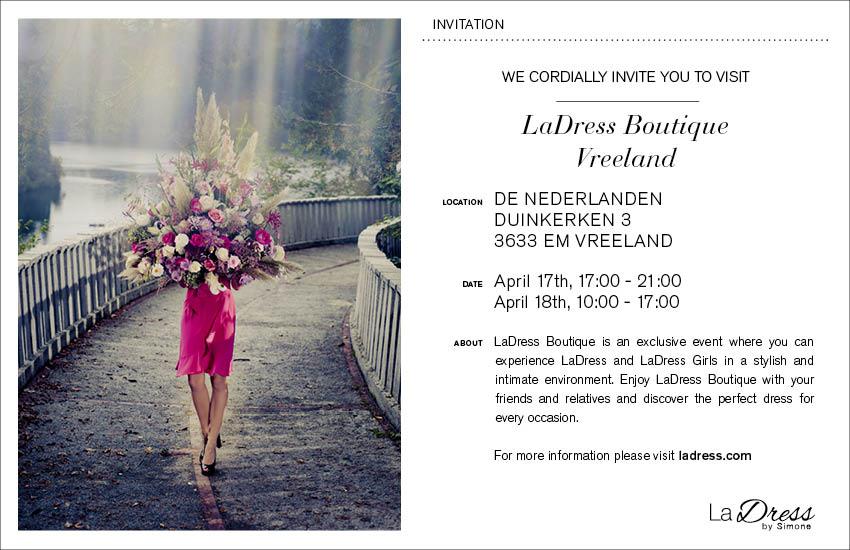 Kom gezellig langs bij La Dress Boutique in de Nederlanden!
#ladress #fashion #jurk #boutique #mode #trends