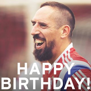 Happy Birthday, Franck Ribéry!  