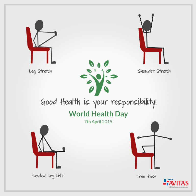 HCL_Healthcare's tweet photo. Are you sitting on a chair at this moment? On this #WorldHealthDay, weβll tell you how to use it for #yoga. http://t.co/dBdWl8ThDr