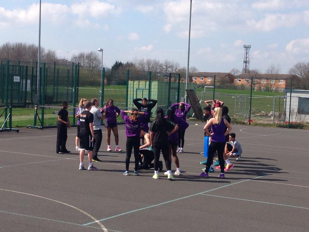 SalterSports's tweet photo. Part 2 of the day is underway with extreme Fitness with Nico! Good luck guys , you'll need it! http://t.co/9tIVGWC9Rz