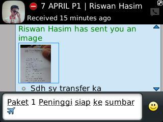 Paket 1 peninggi siap ke sumbar