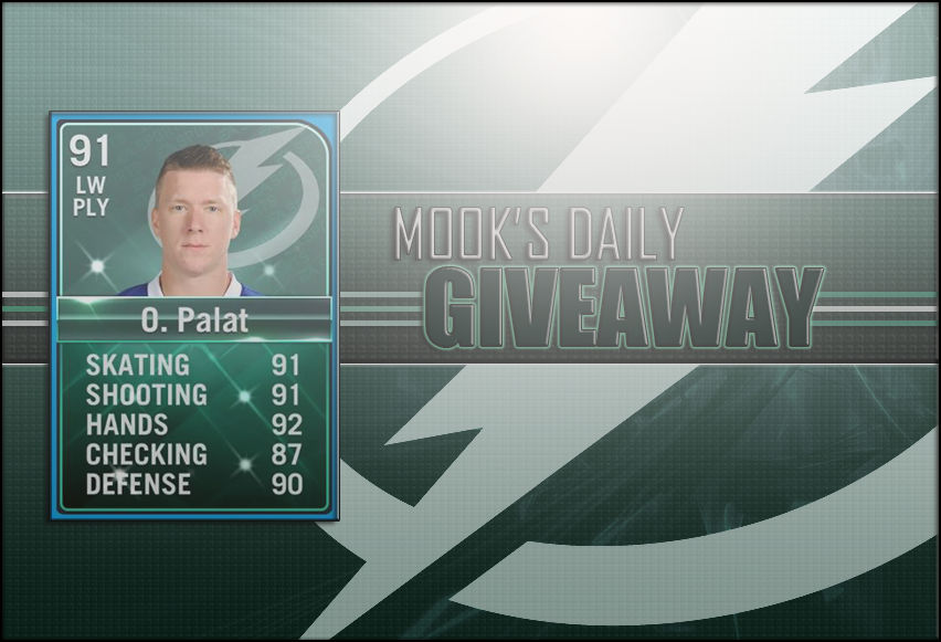Deadators's tweet photo. TOTY Ondrej Palat Giveaway tonight (Apr 7th) at 11:50 PM EST.  RT and Follow to enter. #PS4share http://t.co/f8WdsuEnB9