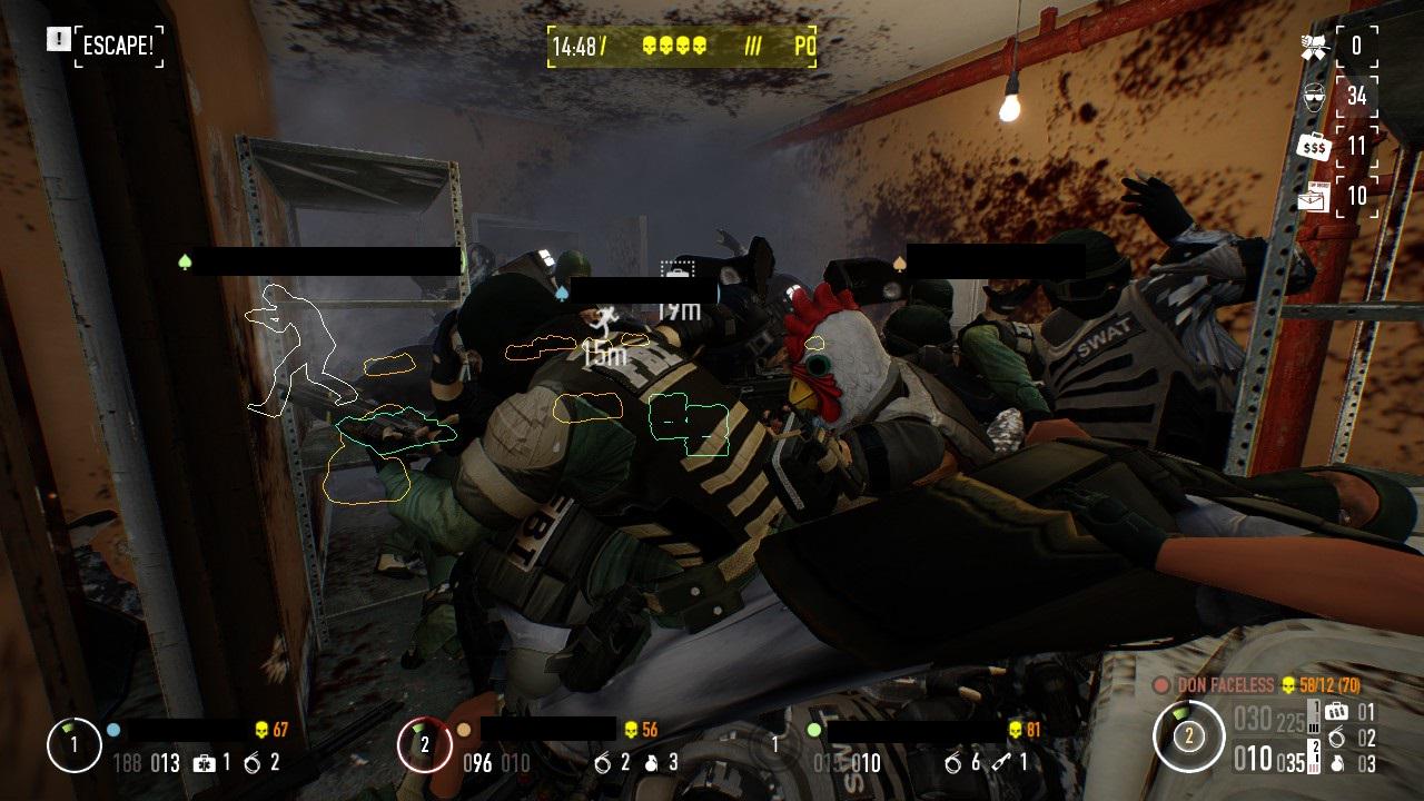 Donnary21st Payday2 Hotlinemiami Dw Hoxhud 死体が折り重なるmod 血痕がずっと残るmod 死体の表示数を多くするmod ひょっこり顔を出してるジャケット君がキュート Http T Co Dtf09ikfhg