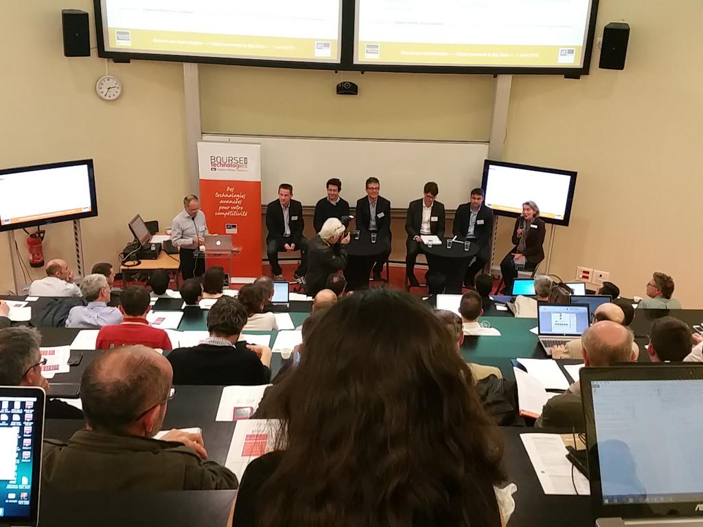 JBezivin's tweet image. /v @IncubateurTB 
Les intervenants de la journée #Bourseauxtechnos à #Rennes 
/v @Mines_Telecom