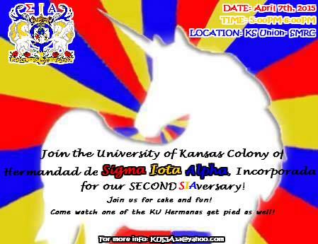 KU_SIA13's tweet photo. Its our #SIAversary today! Celebrating 2 years in our Precious & Rare @HermandadDeSIA πΉ "Confia en Nuestras Sonrisas" http://t.co/S5AIY4Z5Us