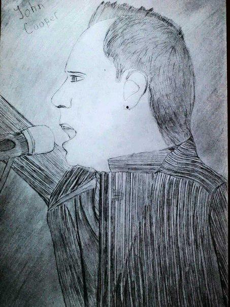  Happy Birthday Dear John Cooper:)))))My art for you)))))Thank you for your songs!!!)))))))))) 
