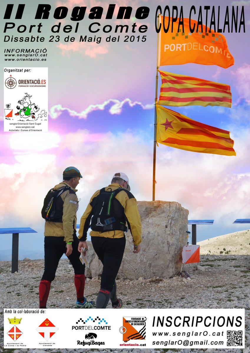 OrienteeringG's tweet photo. Orienteering Game colabora con el Rogaine Port del Comte 2015
http://t.co/HHwVWnDNoS http://t.co/3wVAojMcmk