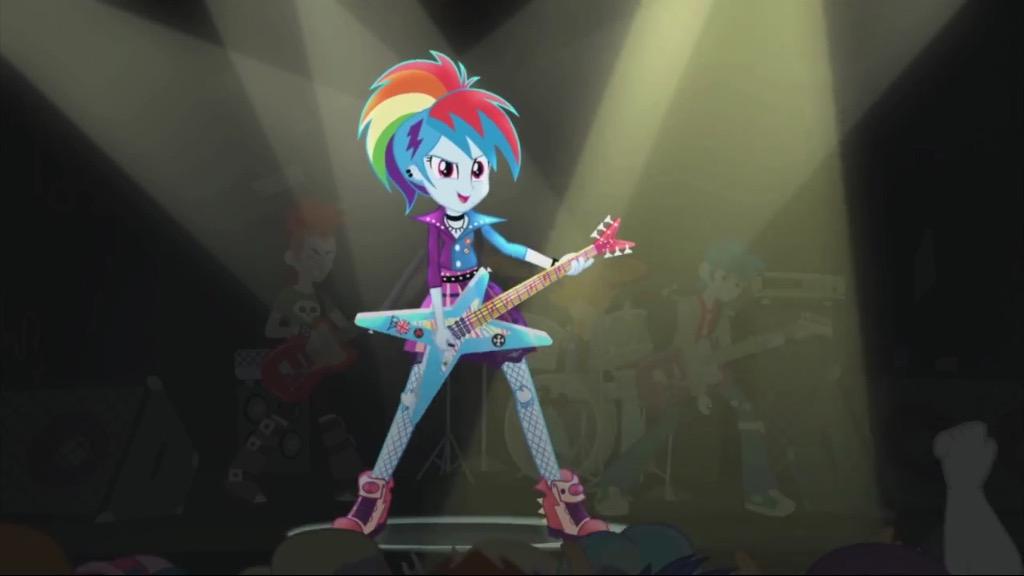 mlp_pics_'s tweet photo. Rainbow Dash as a punk guitarist! #brony #RainbowDash #MLPFIM #RainbowRocks http://t.co/0znPEgKxEr