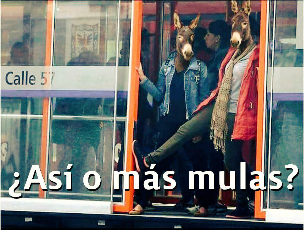 BogotaseMueve's tweet photo. "@TransMilenio: Cualquier parecido con la realidad... http://t.co/cmTG0svwQi"