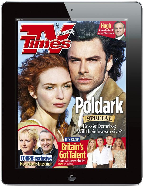 <a href="/Ross_Poldark/">Ross Poldark</a> sets a high standard, Aidan Turner tells us why in today’s digital edition!  bit.ly/tvtdigital