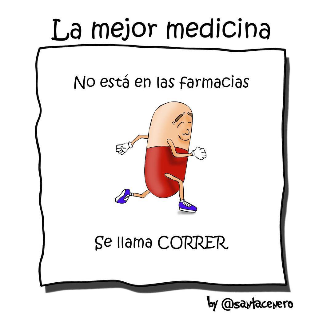 santacenero's tweet photo. Hoy es #DiaMundialdelaSalud Ya sabes cual es la mejor medicina, no? ;-) @_r4fun_ @DrinkingRunners @runners_es http://t.co/mCKUSfaR64