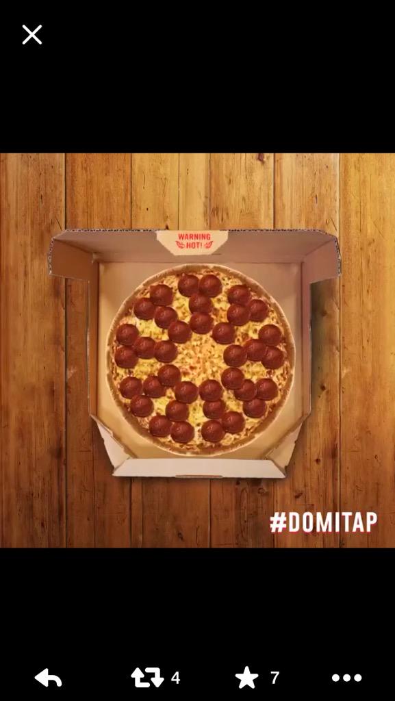 PerriShaunn's tweet photo. @Dominos_UK #DomiTap http://t.co/YPCKDFsarE