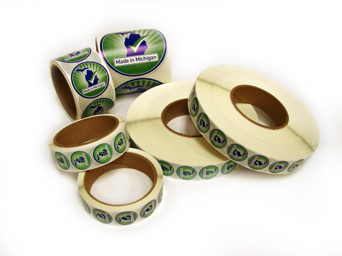 ArgentLabel's tweet image. Label with us peel-n-stick.com  #mitten #mimade #SupportMichigan #MichiganGrown #farmers #MadeinMichigan #label