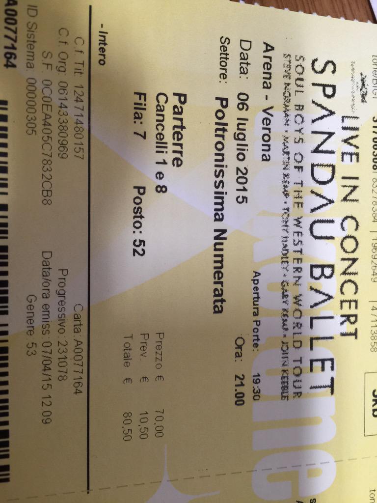 bibmas's tweet photo. See you in Verona guys , i'm so happy ! ❤️❤️@SpandauBallet @SteveNormanReal @garyjkemp @realmartinkemp @RockGod667 http://t.co/0h6uoYqBxJ