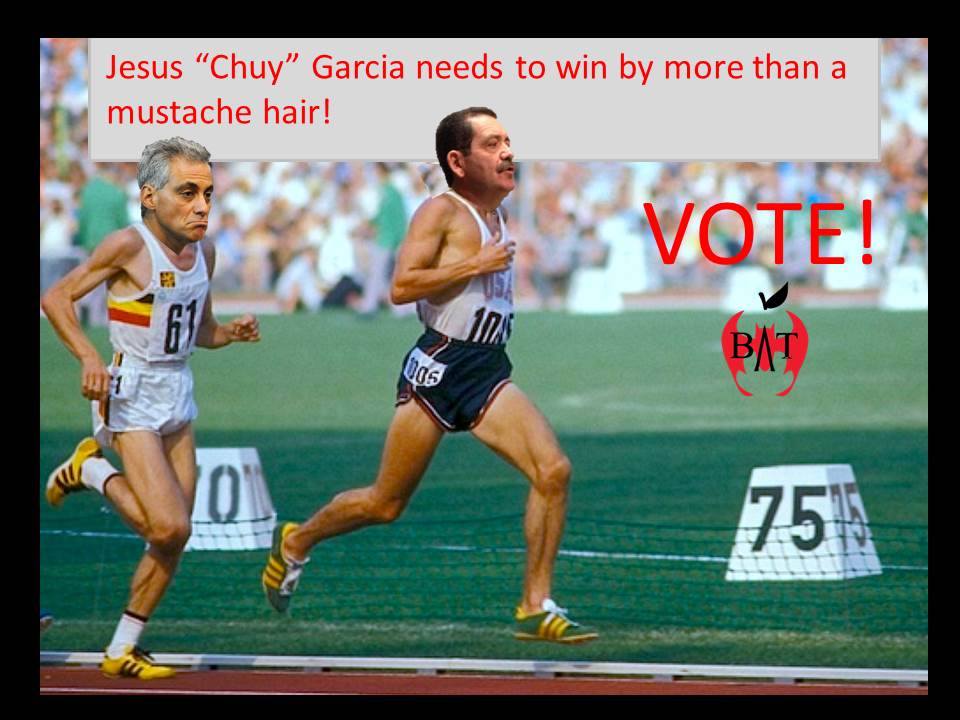 NancyOsborne180's tweet photo. Hey, Chicago! Let's elect a new Mayor. #Chuy2015 #DumpRahm #TBATS @BadassTeachersA @garcia4chicago #OneTermRahm http://t.co/FcFqpvG0AE