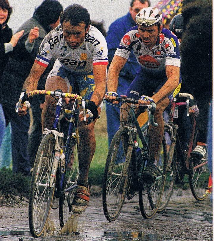 moziatex's tweet photo. Somos unos romanticos del #ciclismo,os dejamos una imagen de uno de los grandes de la #Robaix, #DuclosLassalle http://t.co/pEzwoLoM7k