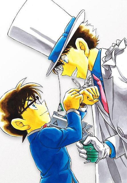 コナンvs怪盗キッドのtwitterイラスト検索結果 古い順