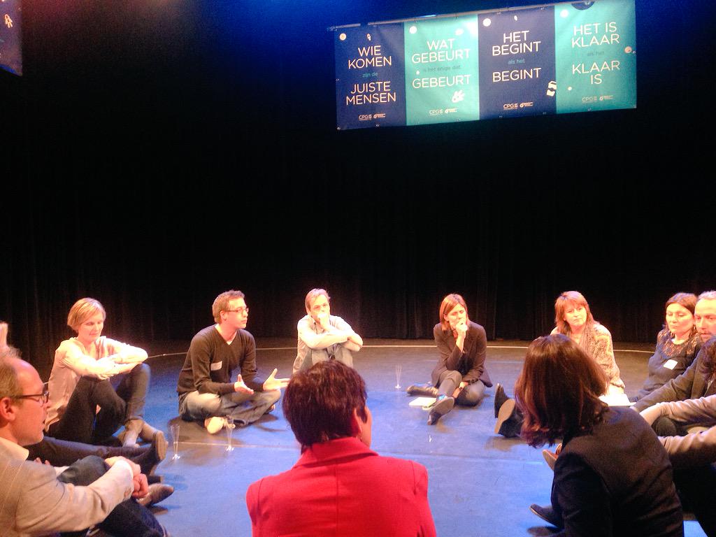 bramdonkers's tweet photo. Vandaag lustrumcongres @CPGorinchem. Aan de slag met Open Spaces #cpg5 in de kring, over Gorinchem 2.0 http://t.co/9NDVTJFt4w