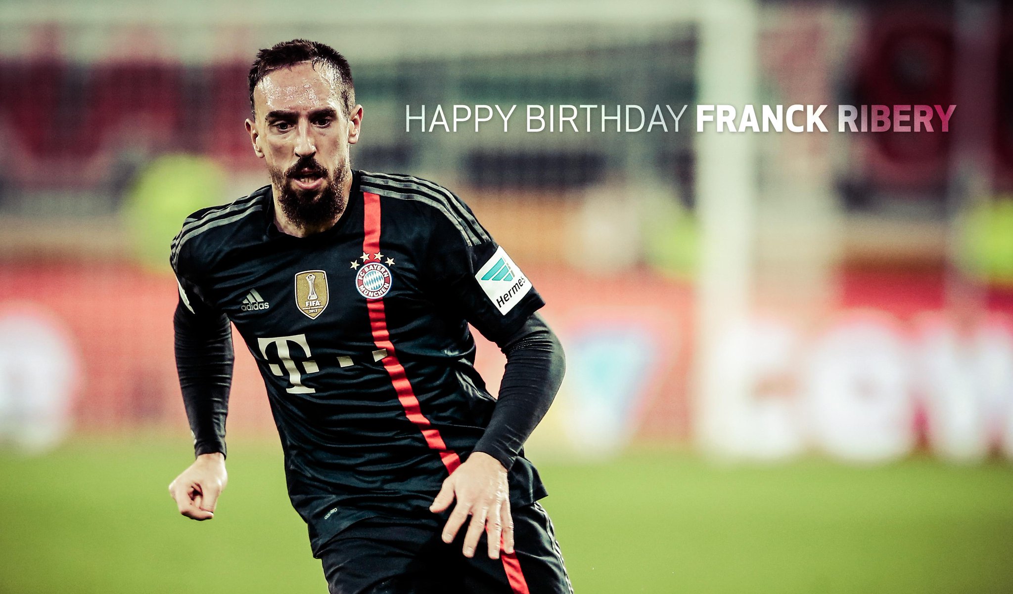\" Happy 32nd birthday to Franck Ribery 

message us your favourite Ribery moment of magic 