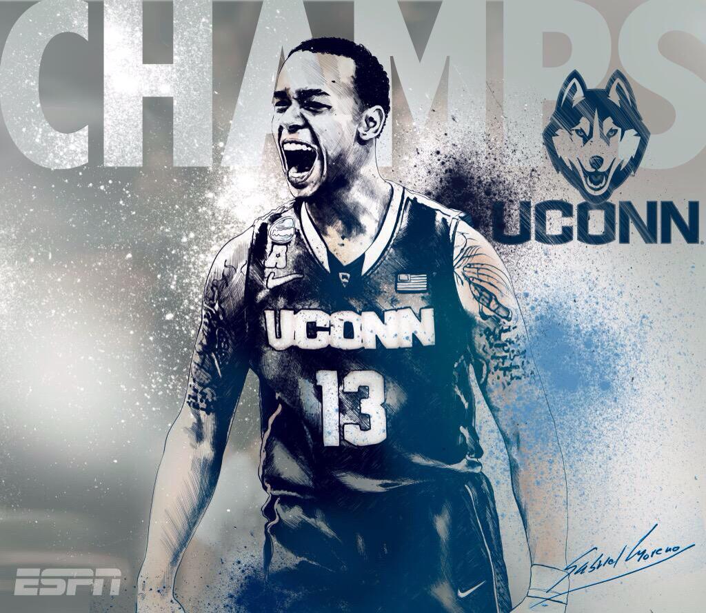 _ADavis15's tweet photo. 1 year ago today, another banner came to Storrs... Thank you @ShabazzNapier http://t.co/WI9COBQ5nH