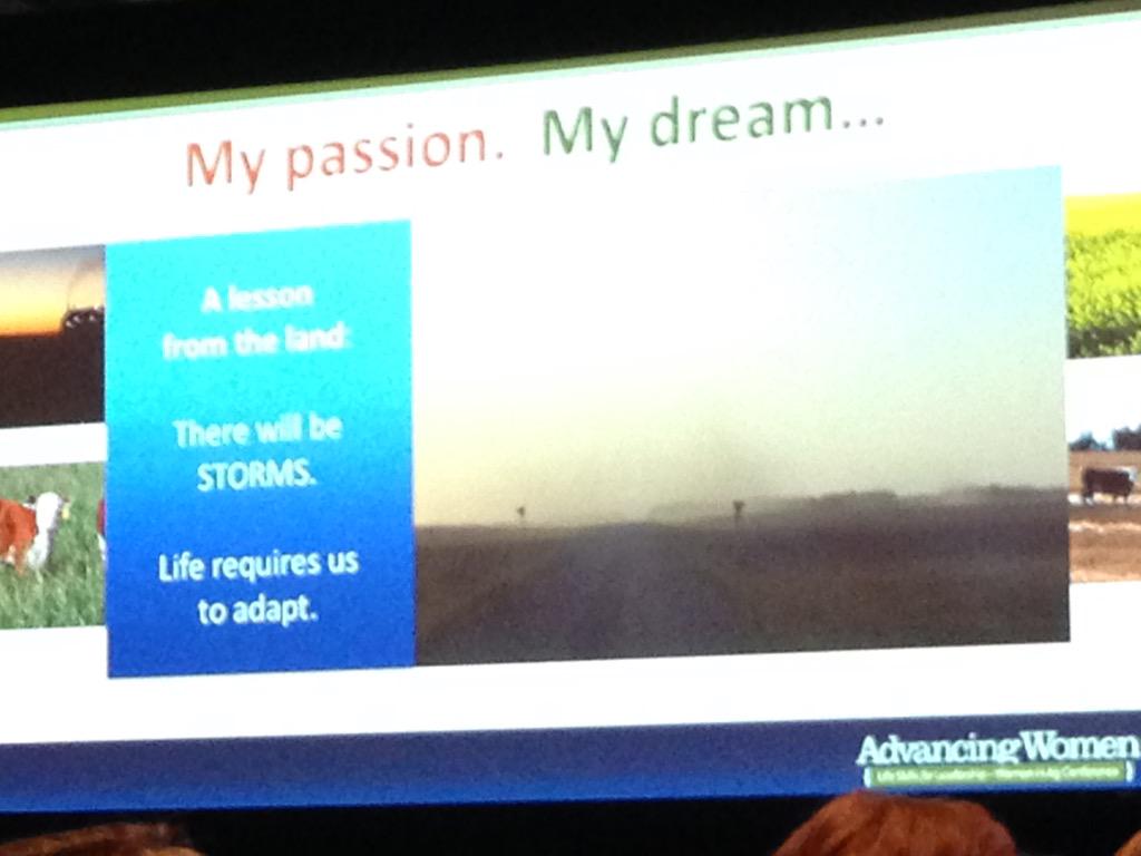 Leannanclydes's tweet photo. Susan Blair teaching us #lessonsfromtheland. #AWCwest2015 http://t.co/wP7W0Gj169