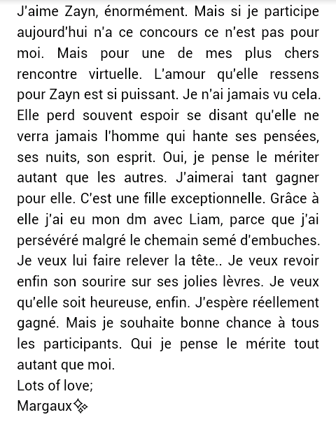 bcmiamslay's tweet photo. 💎Je participe au concours de @BieberGomez06 pour gagner un dm solo avec @zaynmalik 
RT ce tweet et je te dm à Louis💎 http://t.co/47G5p7X5x1