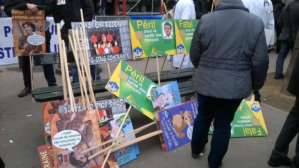 BibOrtho's tweet photo. .NON à la #LoiSante ! Médecins, paramed et patients unis @MarisolTouraine @manuelvalls http://t.co/jwSsMGcwZc