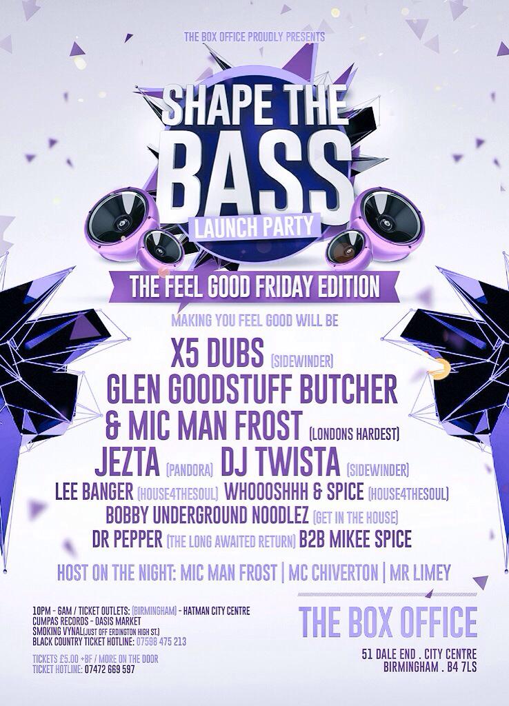 BoxOfficeBrum's tweet image. @FabulousJlee soundcloud.com/shapethebass/s…