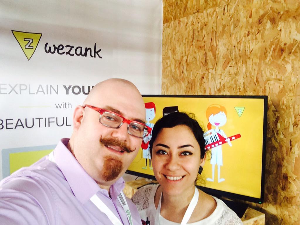 wezank's tweet image. Maya &amp;amp; Toni are welcoming you at our stand at #step2015 @stepconference - pass by!