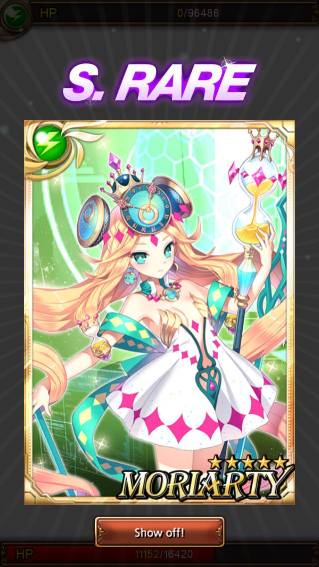 Maluku's tweet photo. You can get this S. Rare Moriarty card with the invitation code: SuyMXctSV3bgoBlzJxj8zw== http://t.co/nkPExkcjXt