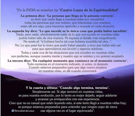 Mallorca_Mundo's tweet photo. Interioriza las Cuatro Leyes de la Espiritualidad http://t.co/Q0cDphhcBt