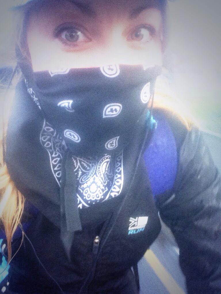 Happily cycling to work swearing at the wind, puncture, hurry up and open kenfosterscyclelogic chorlton 😥
