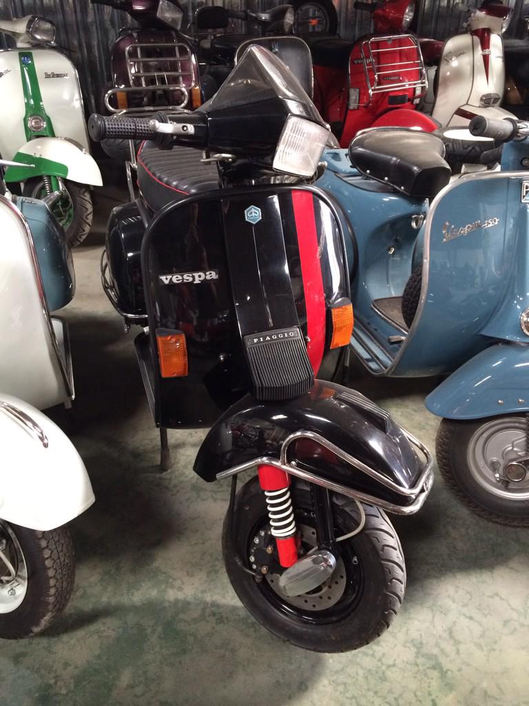 Newly restored Vespa t5 with DR177cc kit #vespa #vietnam #scooters