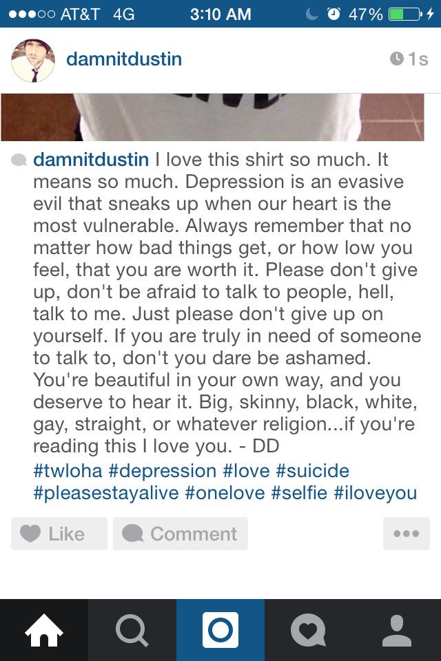 simplydustind's tweet image. This is sappy but it's the way I feel