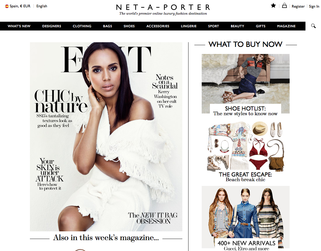 harpersbazaarES's tweet image. Por qué la unión entre los gigantes del lujo @NETAPORTER y @Yoox es importante para ti on.hbazaar.es/1CrSMYx